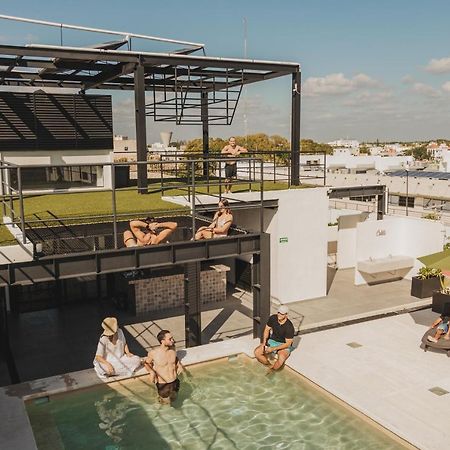 Caleta Hostel Rooftop & Pool Cancún Kültér fotó